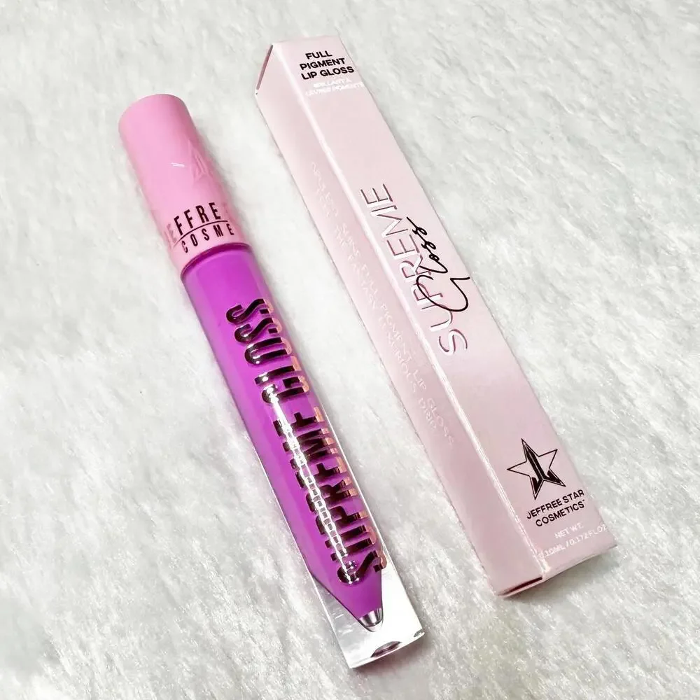 NIB Jeffree Star Supreme Gloss Full Pigment Lip Gloss Queen Supreme 5.10ml